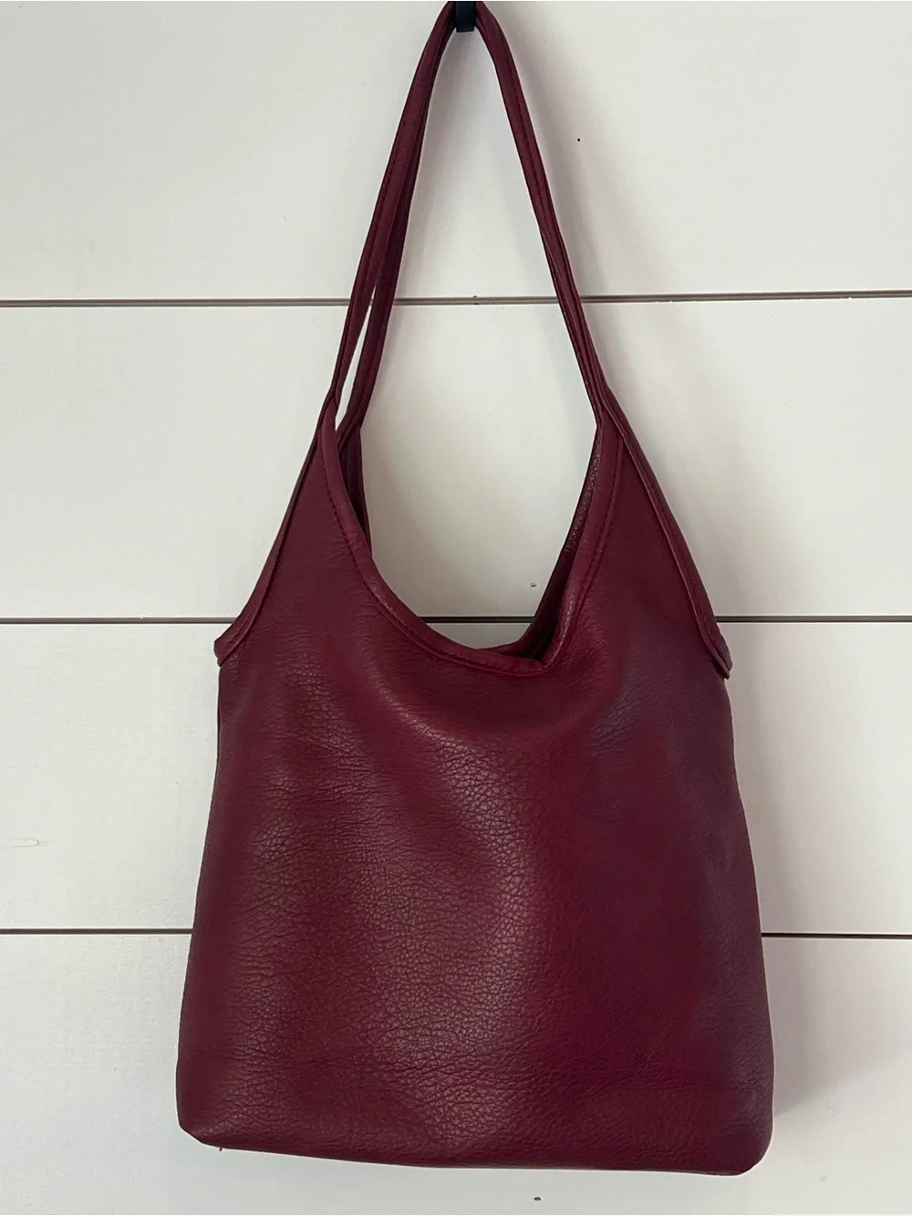 Montana West Burgundy Shoulder Bag